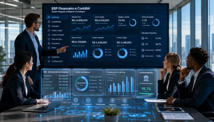 ERP para Gestão Financeira e Contábil: Os Softwares Mais Eficientes do Mercado